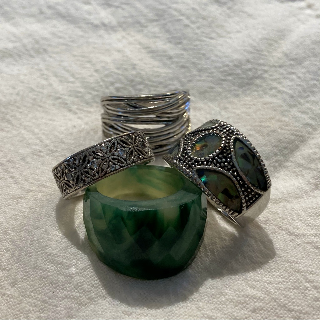 Bundle!! Size 8.5 Ring Set